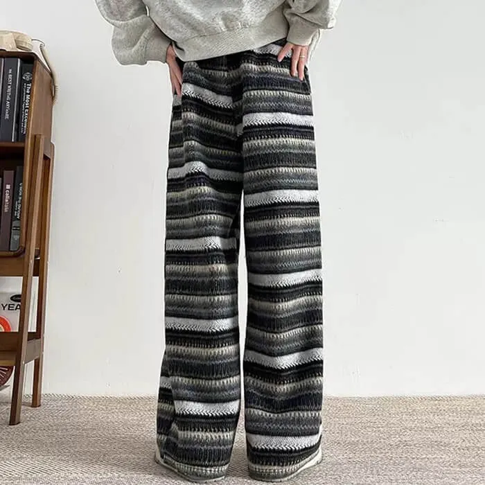 80's Grandma Pants in Black