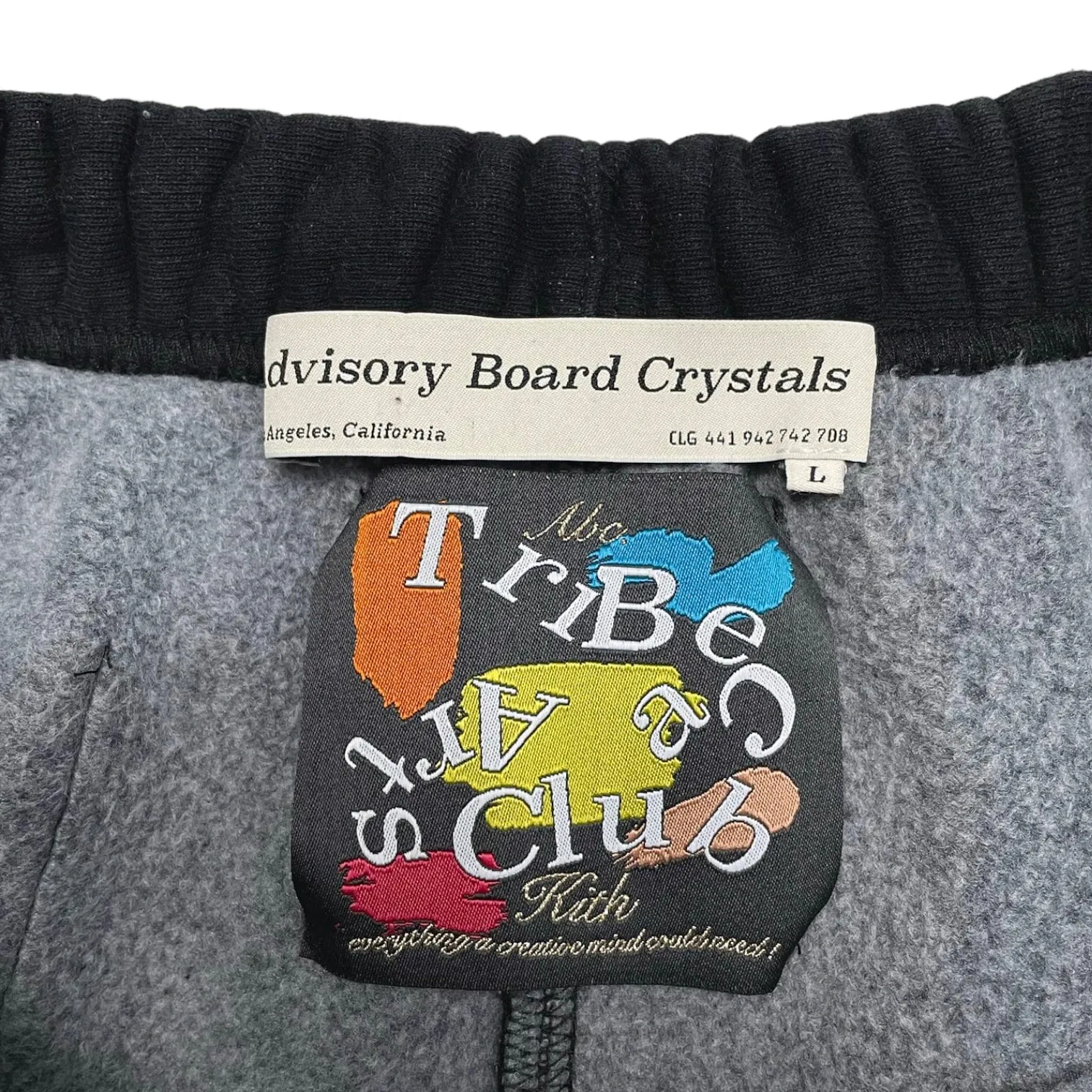 Advisory Board Crystals Kith I <3 Abc Swarovski Sweatpant Anthracite Black Pre-Owned