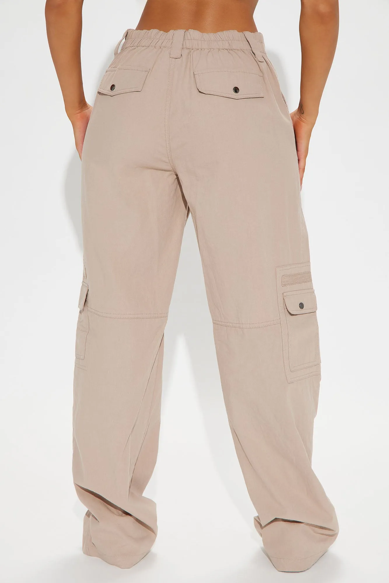 Aurea Poplin Cargo Pant - Khaki