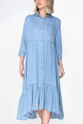 CAMILLE DRESS (CHAMBRAY)