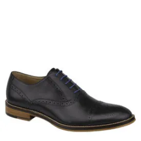 Conard Black Italian Calfskin Johnston & Murphy