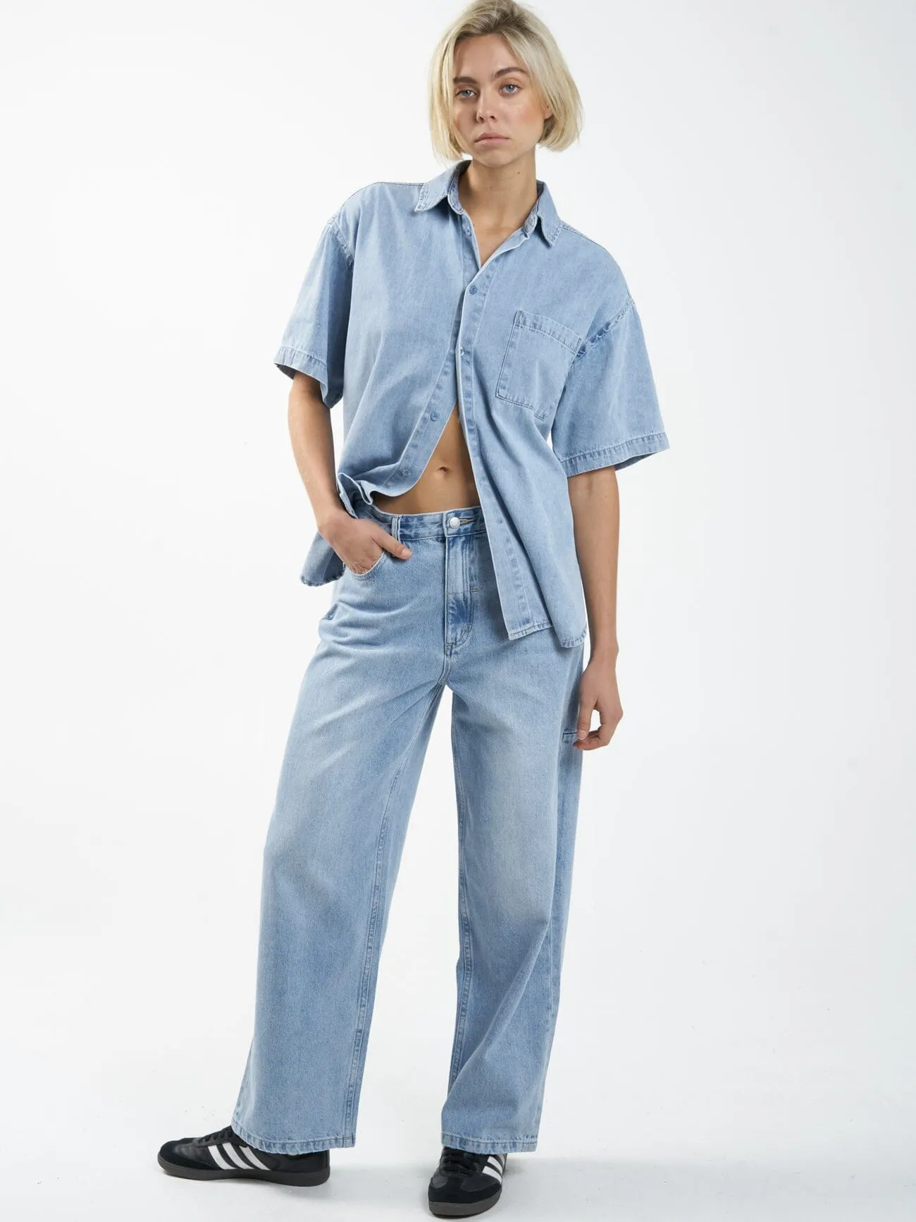 Eliza Denim Shirt - Endless Blue