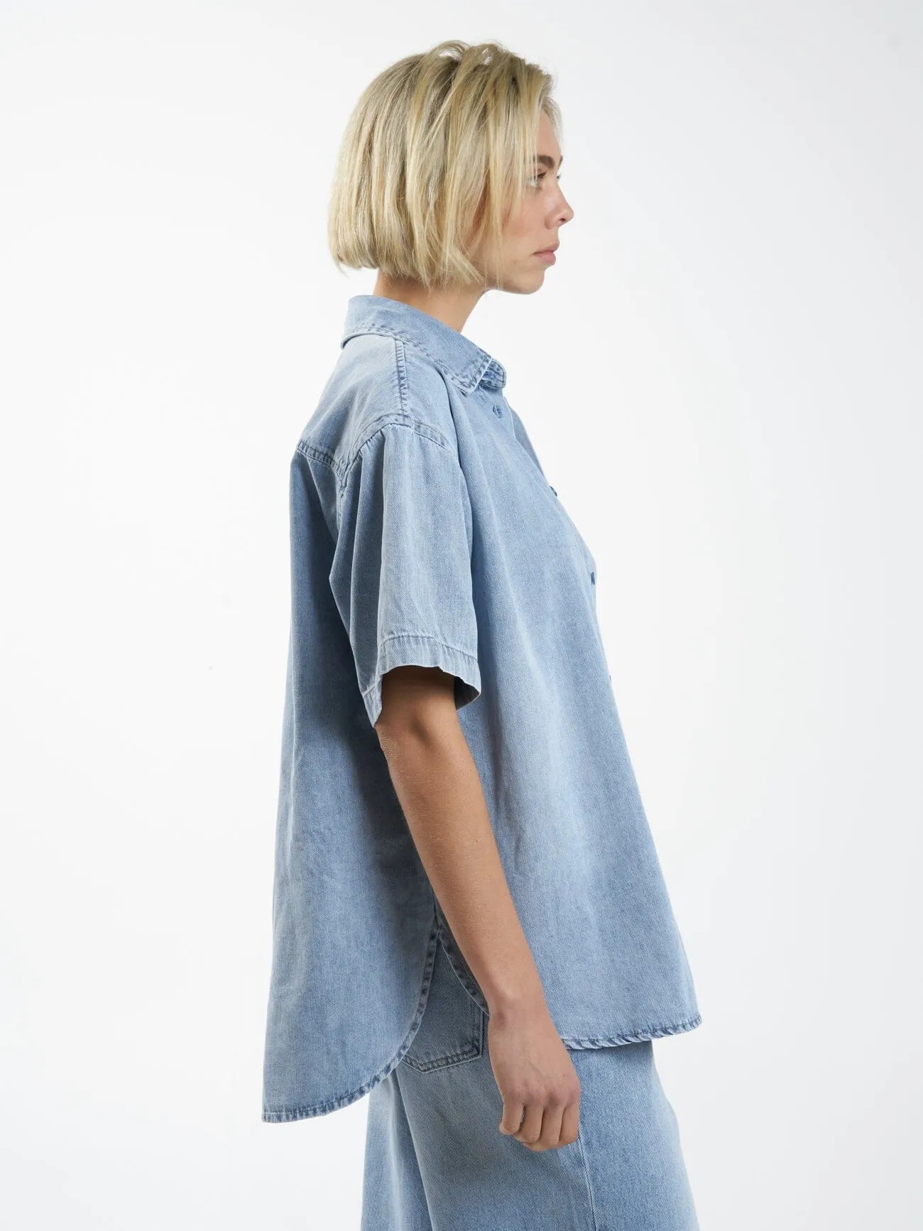 Eliza Denim Shirt - Endless Blue