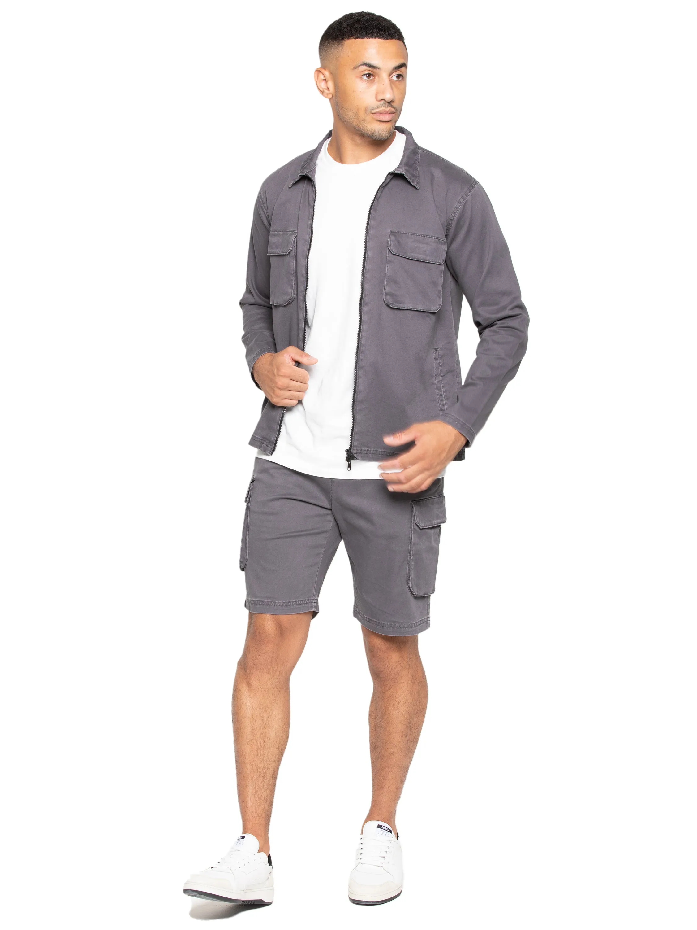 Enzo | Mens Cargo Summer Shorts