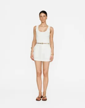 Frankie Mini Skirt (White)