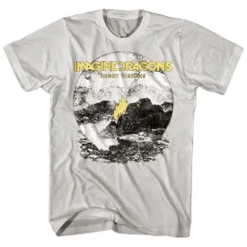 Imagine Dragons Flame Mens T Shirt White