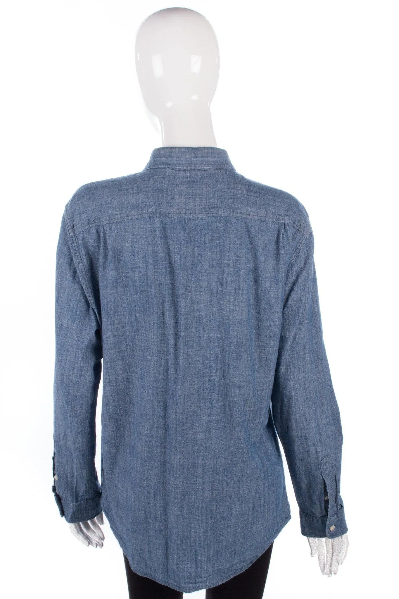 Jack Wills Blue denim style shirt. Size M