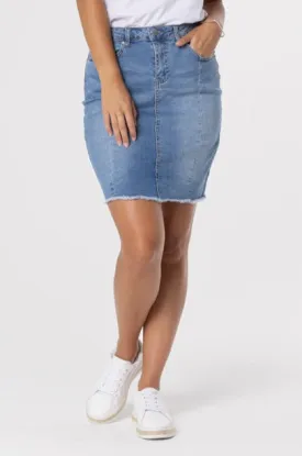 KIAMA SKIRT- Denim Blue