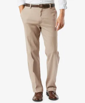 Men's easy classic fit khaki stretch Dockers trousers