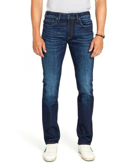 Mens Blue Straight-Fit Stretch Jeans - Buffalo David Bitton