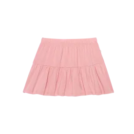 Posh Peanut Tiered Ruffle Skirt | Autumn Blush