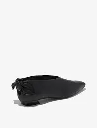 PROENZA SCHOULER - GLOVE BOWS LEATHER FLATS **FREE SHIPPING**