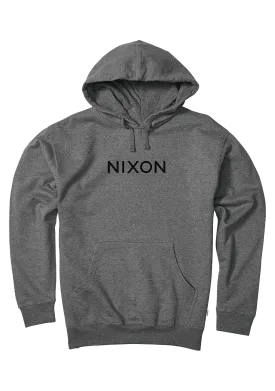 Wordmark Hoodie - Dark Heather Gray